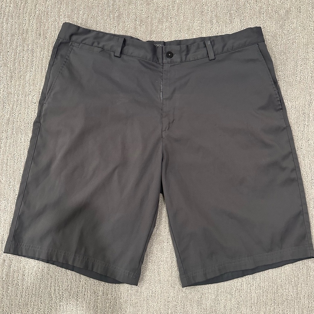 Nike Golf Gray Flat Front Modern Shorts